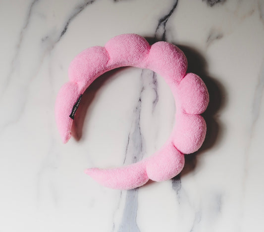 Head in the Clouds Headband | Cotton Candy Pink